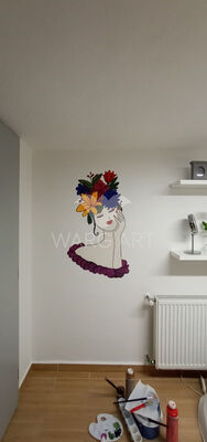 Mural wall painting design